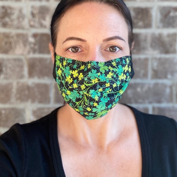 Shamrock face mask - Picture 3 of 7